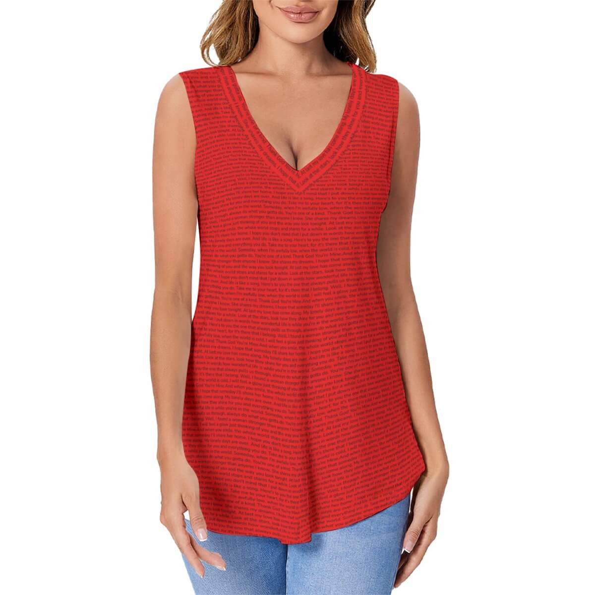 Women's Cotton Sports Vest - TuneInk