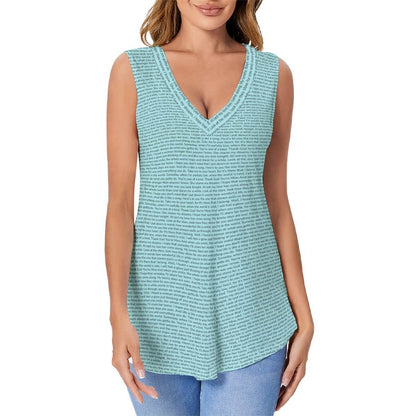Women's Cotton Sports Vest - TuneInk