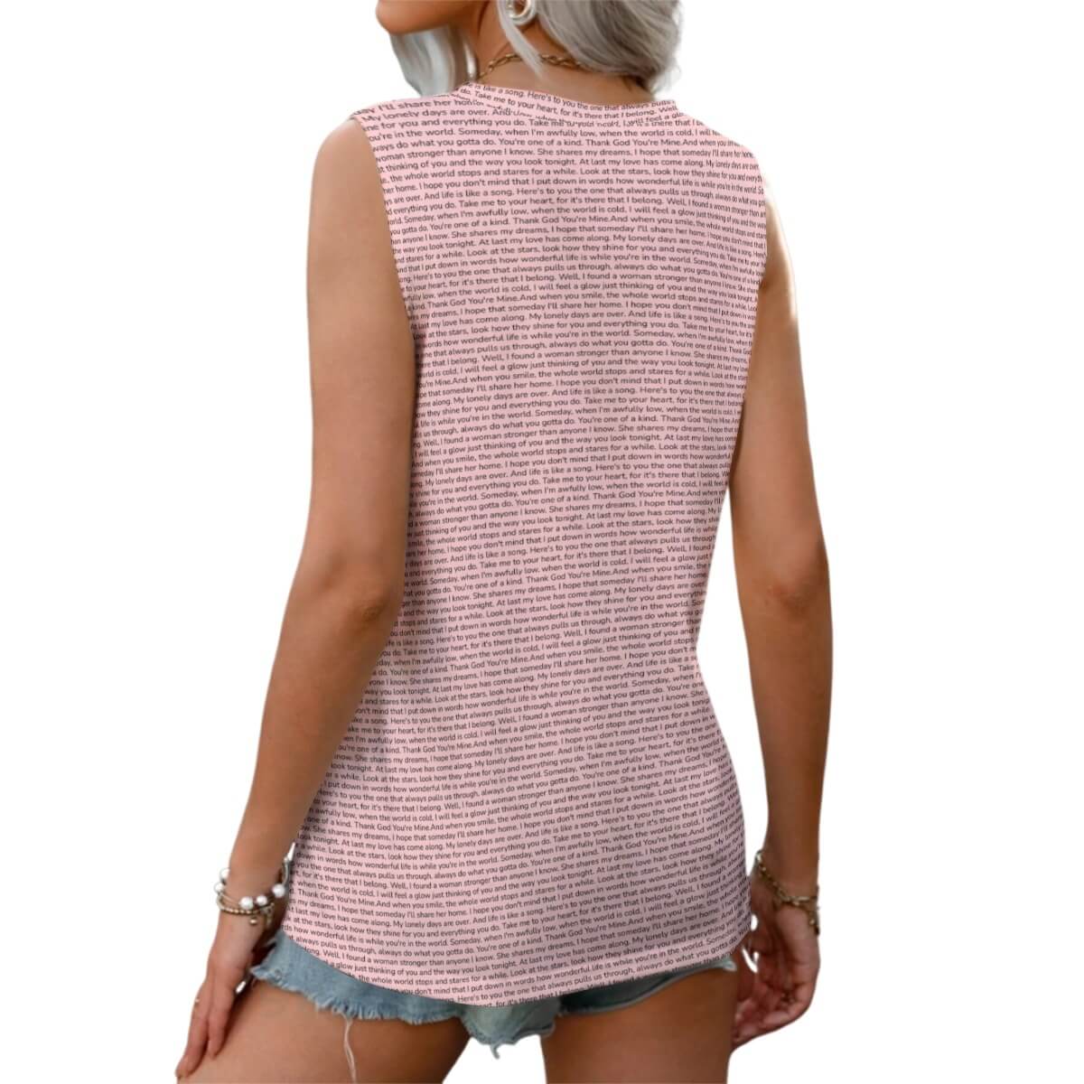 Women's Cotton Sports Vest - TuneInk