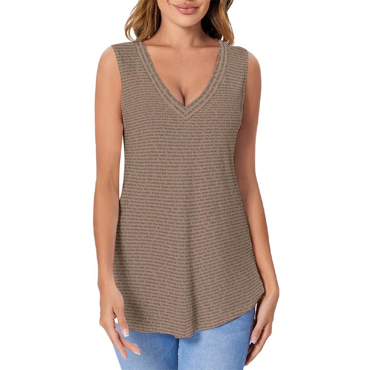 Women's Cotton Sports Vest - TuneInk