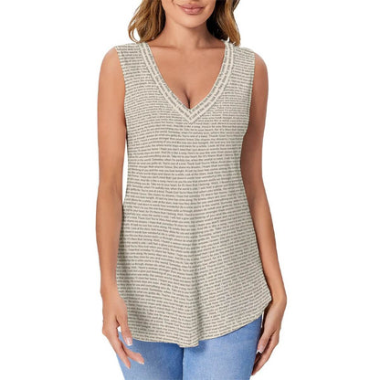 Women's Cotton Sports Vest - TuneInk