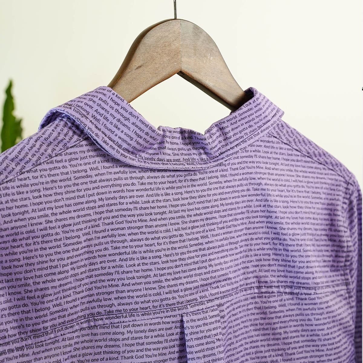 Women's Linen Textured Cotton 3/4 Sleeve Shirt - TuneInk