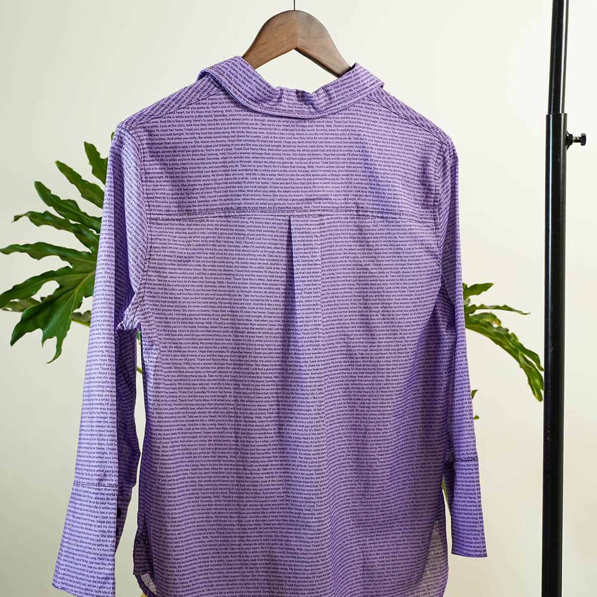 Women's Linen Textured Cotton 3/4 Sleeve Shirt - TuneInk