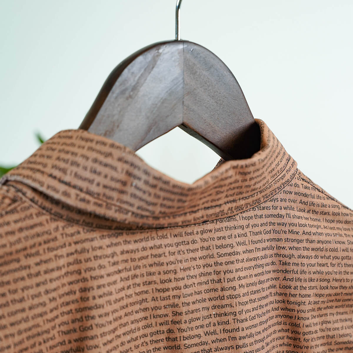 Women's Linen Textured Cotton 3/4 Sleeve Shirt - TuneInk