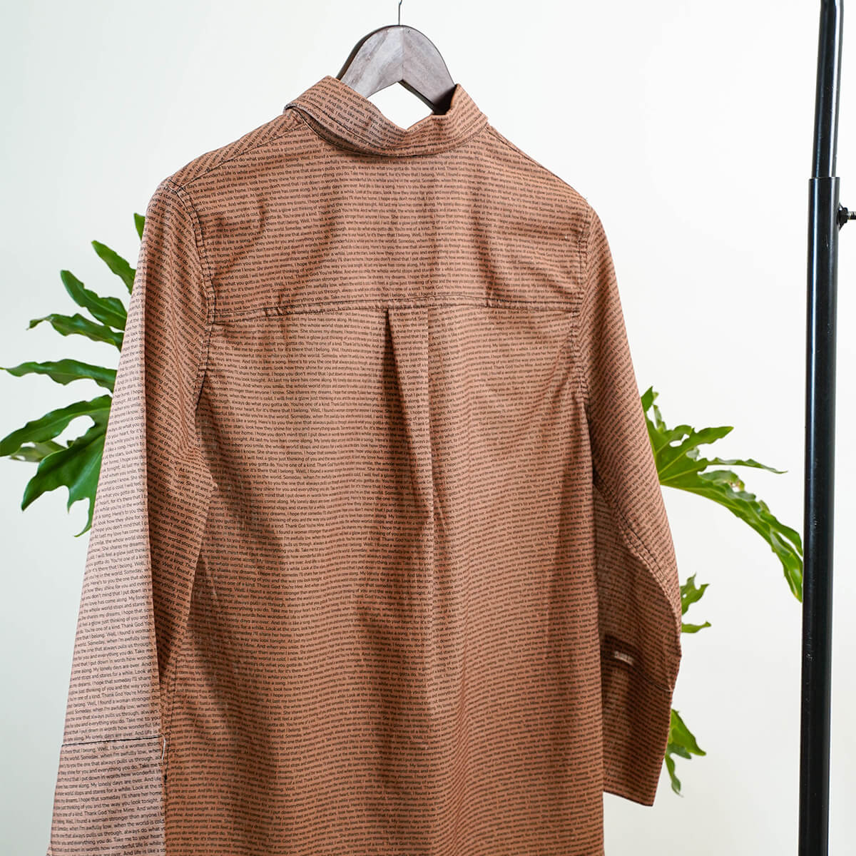 Women's Linen Textured Cotton 3/4 Sleeve Shirt - TuneInk