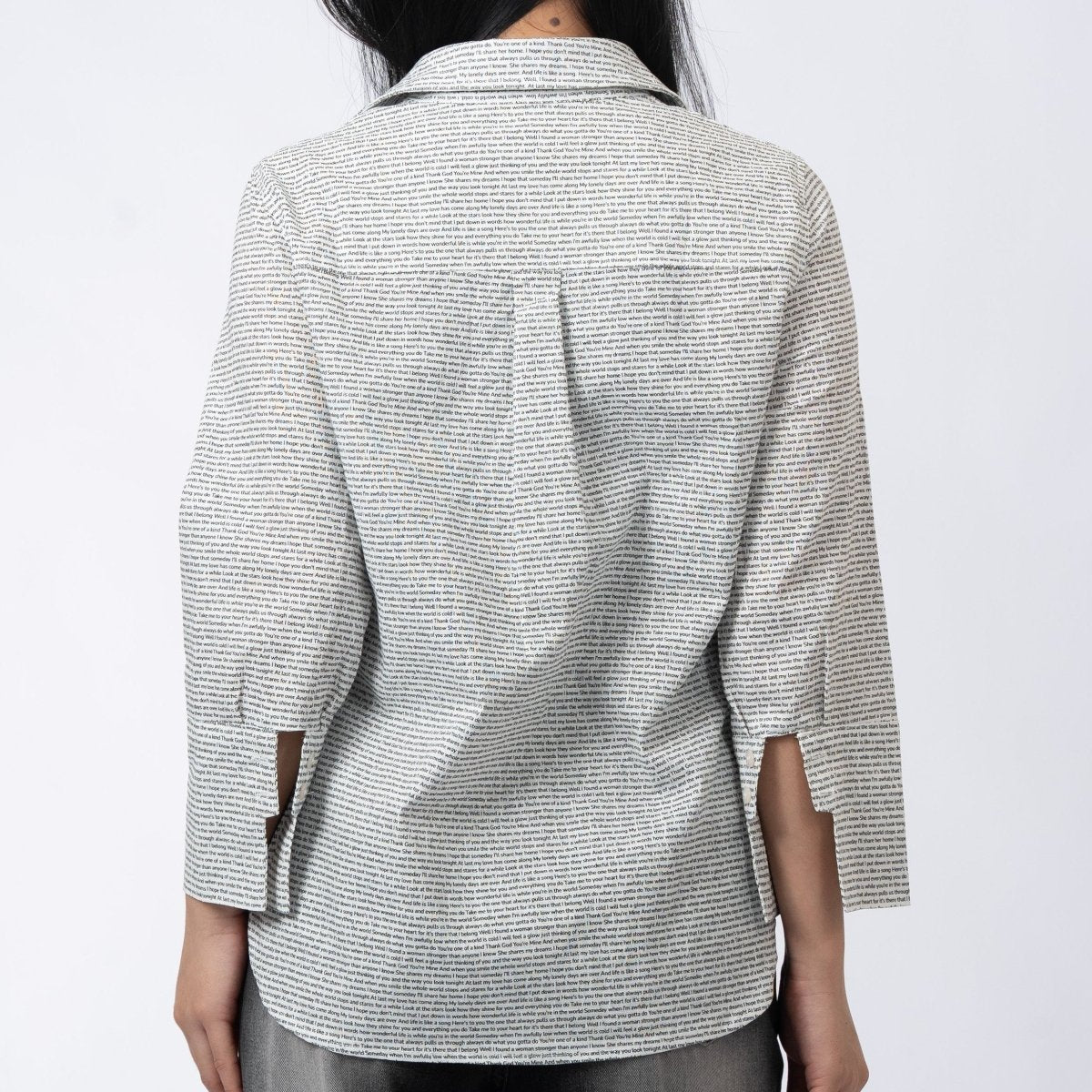 Women's Linen Textured Cotton 3/4 Sleeve Shirt - TuneInk