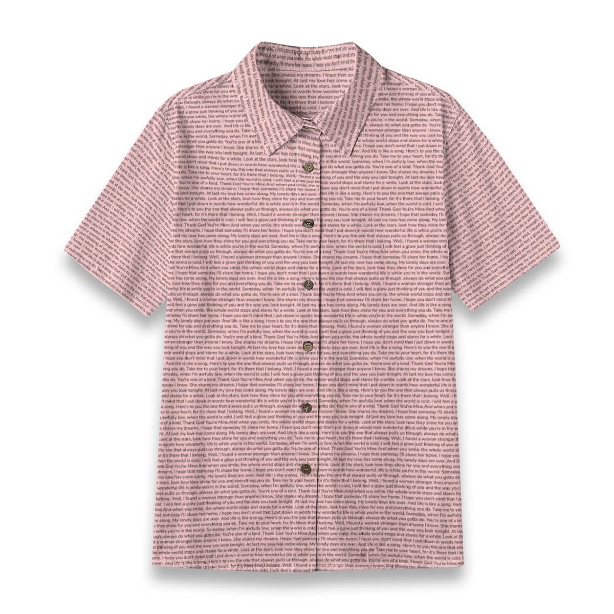 Women's Linen Textured Cotton Short Sleeve Shirt - TuneInk