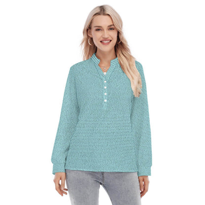 Women's Long Sleeve Blouse - TuneInk
