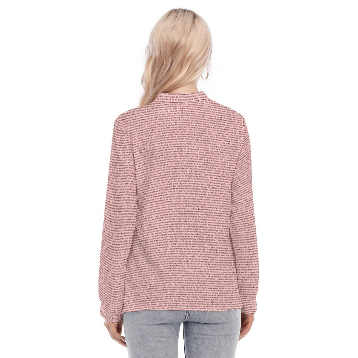 Women's Long Sleeve Blouse - TuneInk