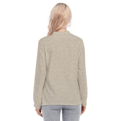 Women's Long Sleeve Blouse - TuneInk