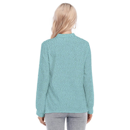 Women's Long Sleeve Blouse - TuneInk