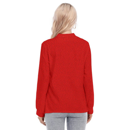 Women's Long Sleeve Blouse - TuneInk