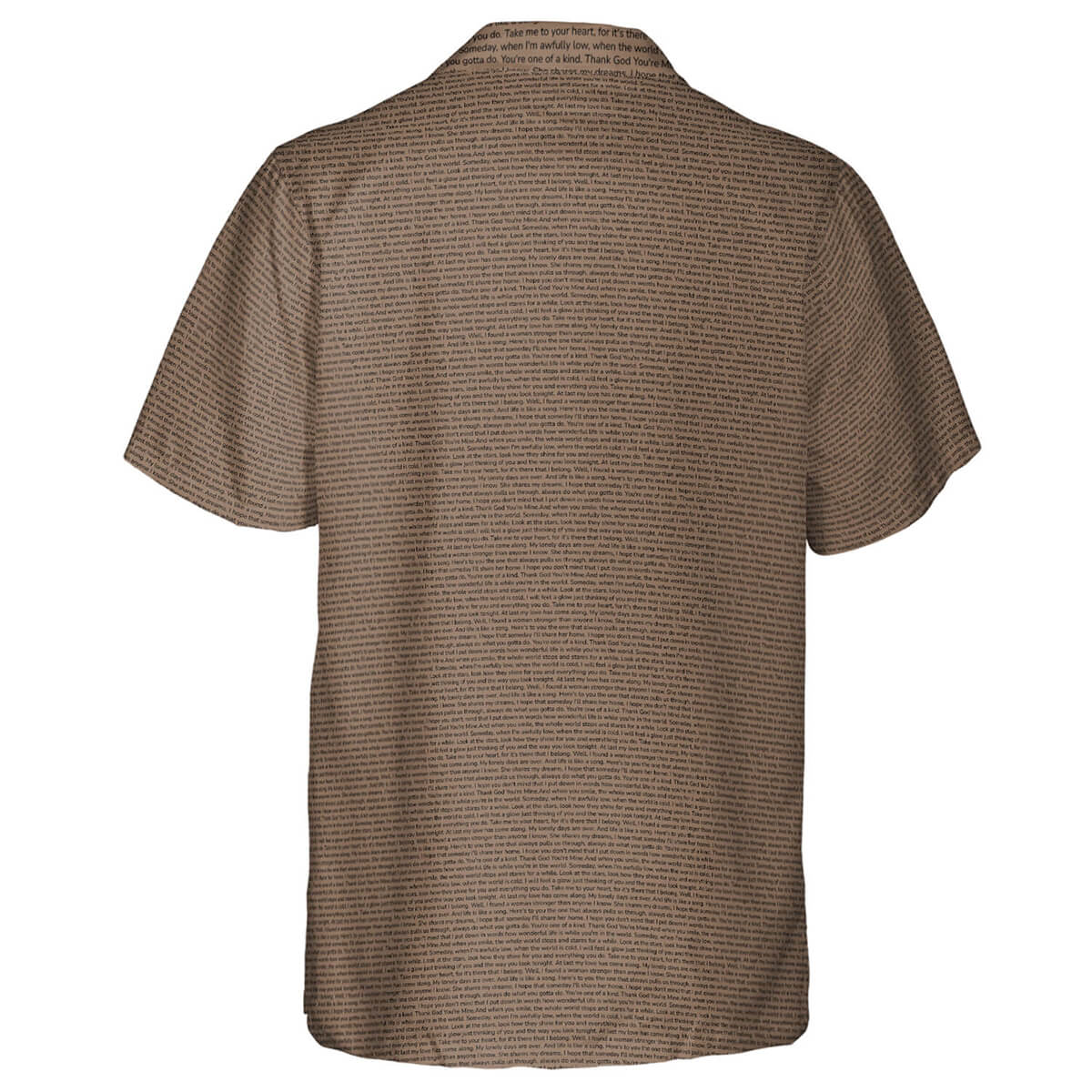 Women's Short Sleeve Button - Up Shirt - TuneInk