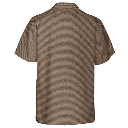 Women's Short Sleeve Button - Up Shirt - TuneInk