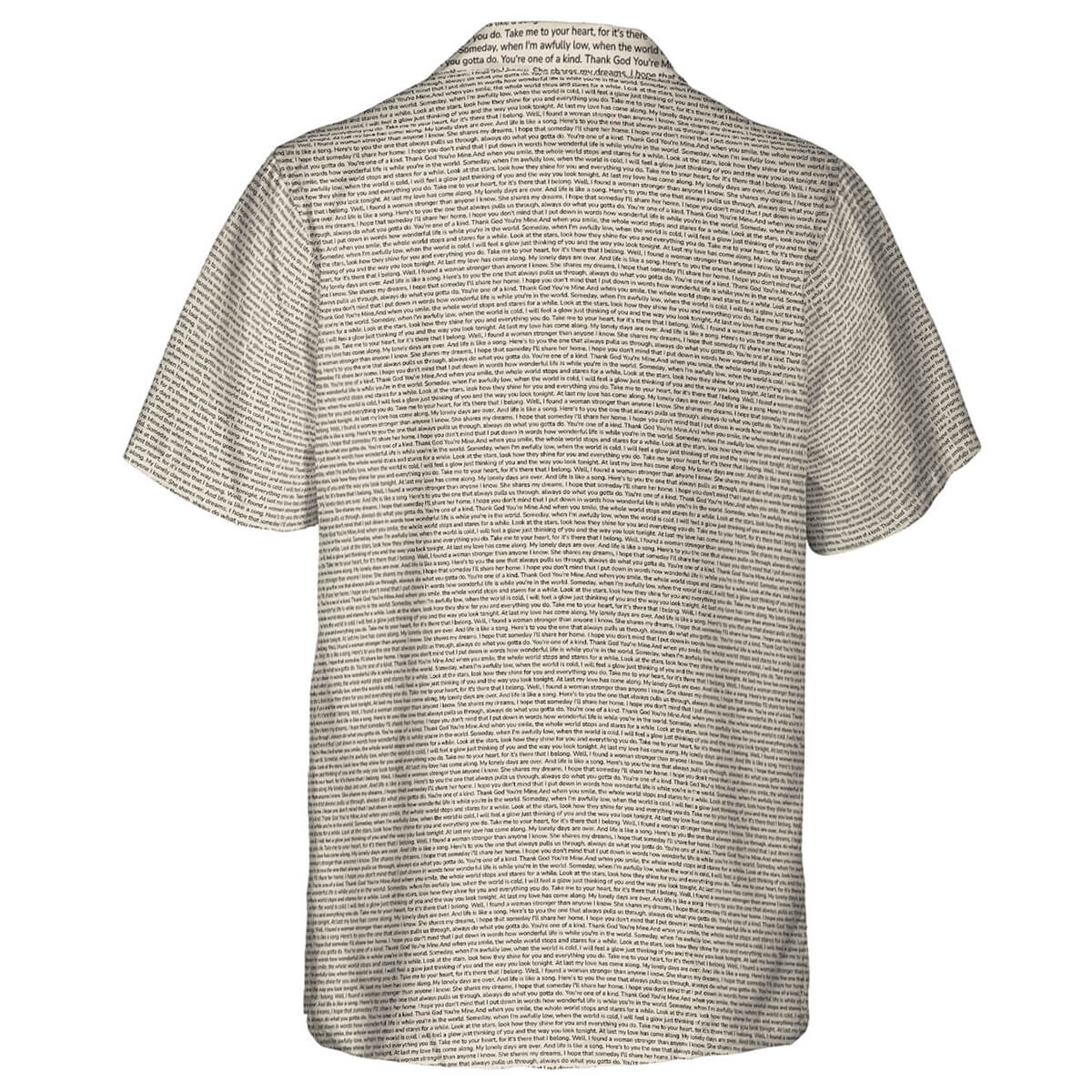 Women's Short Sleeve Button - Up Shirt - TuneInk