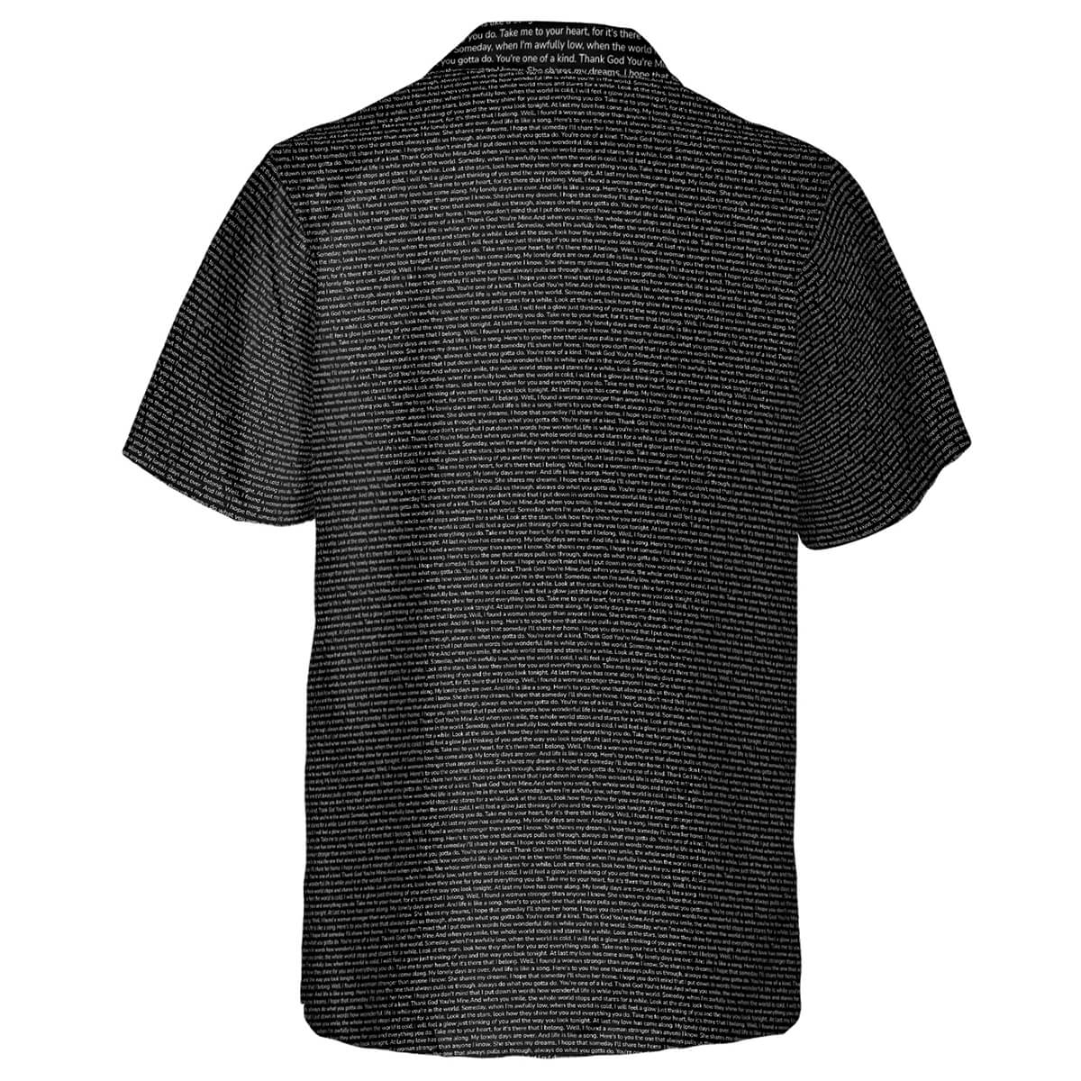 Women's Short Sleeve Button - Up Shirt - TuneInk