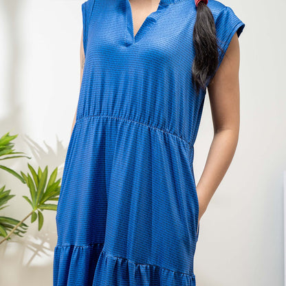 Women's Tiered Midi Dress - TuneInk