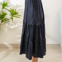 Women's Tiered Midi Dress