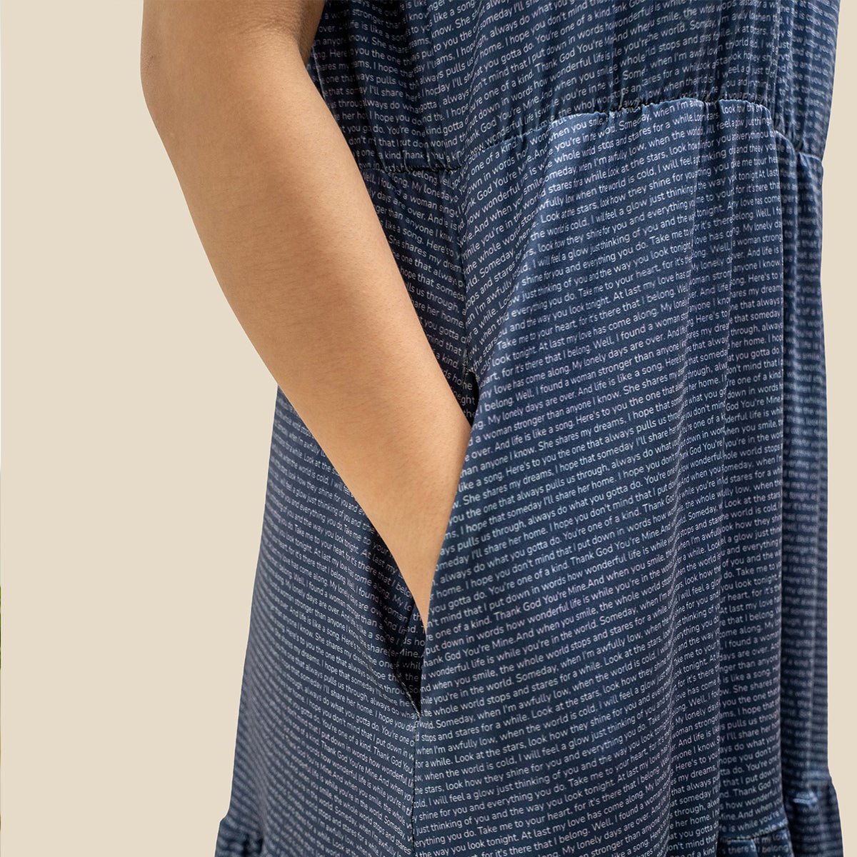 Women's Tiered Midi Dress - TuneInk