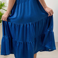 Women's Tiered Midi Dress