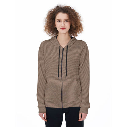 Women's Zip Up Hoodie - TuneInk