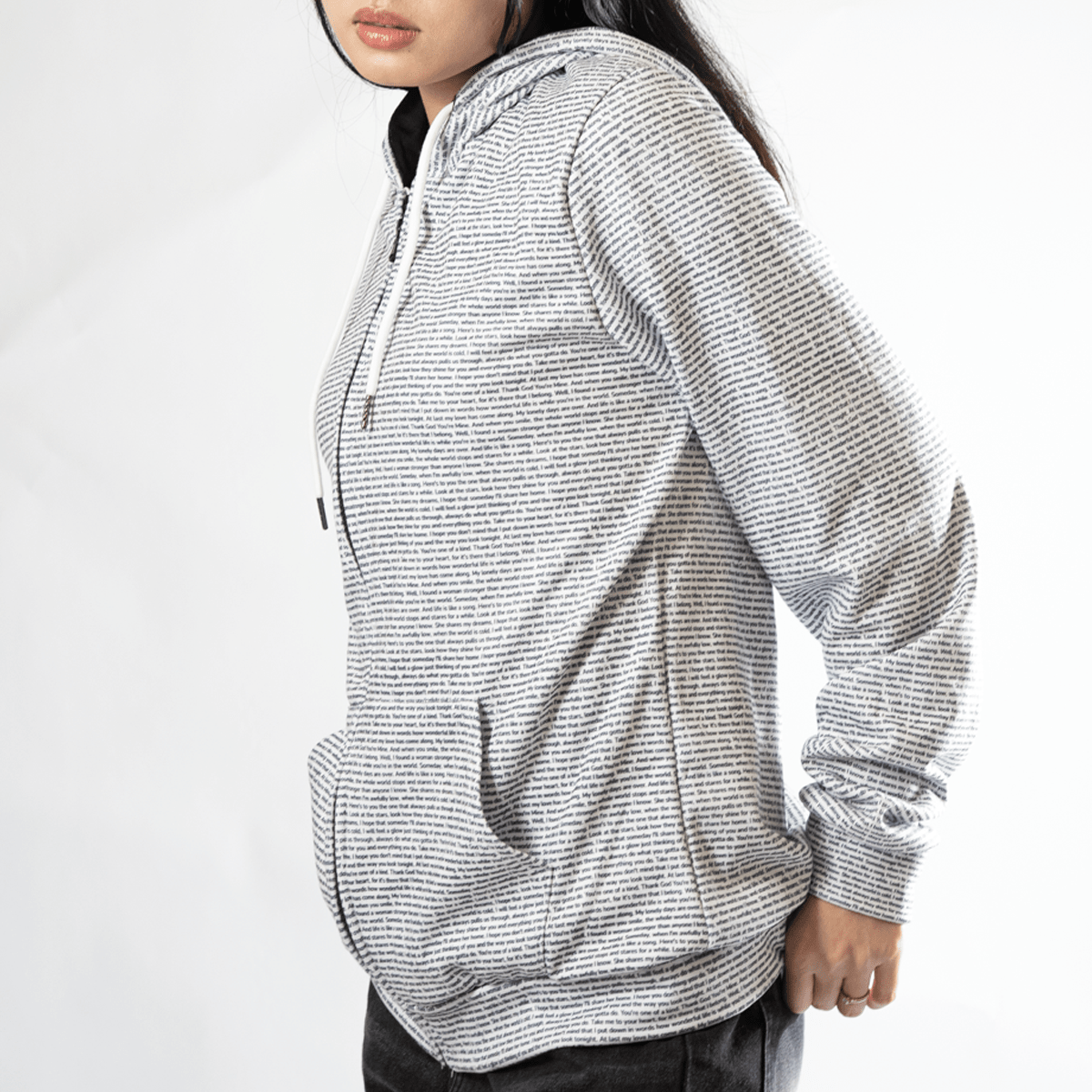 Women's Zip Up Hoodie - TuneInk