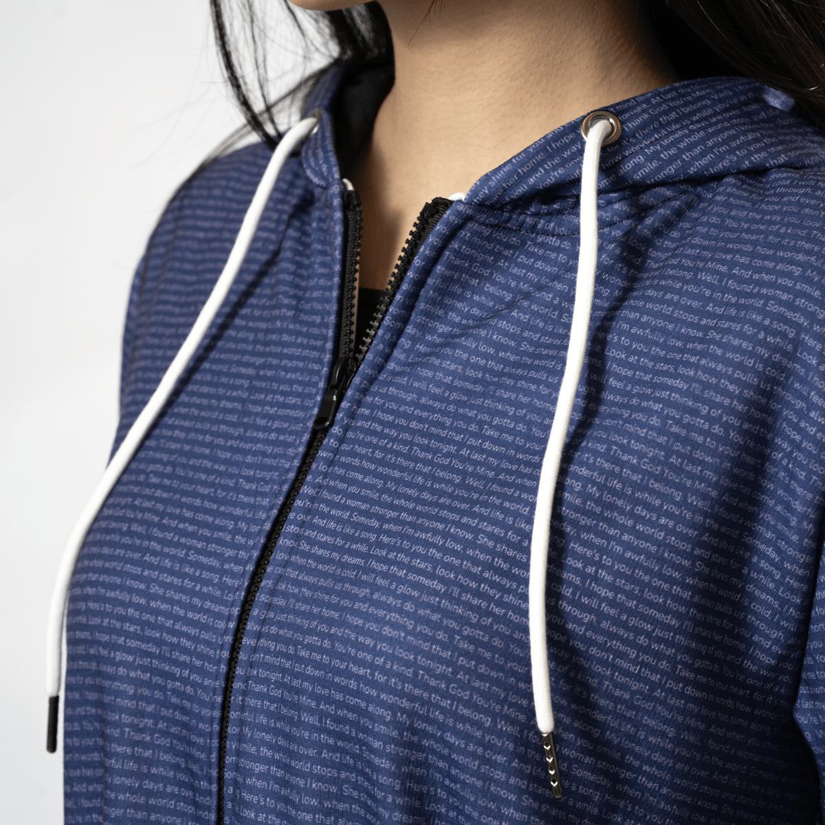 Women's Zip Up Hoodie - TuneInk