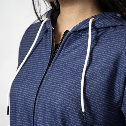 Women's Zip Up Hoodie - TuneInk