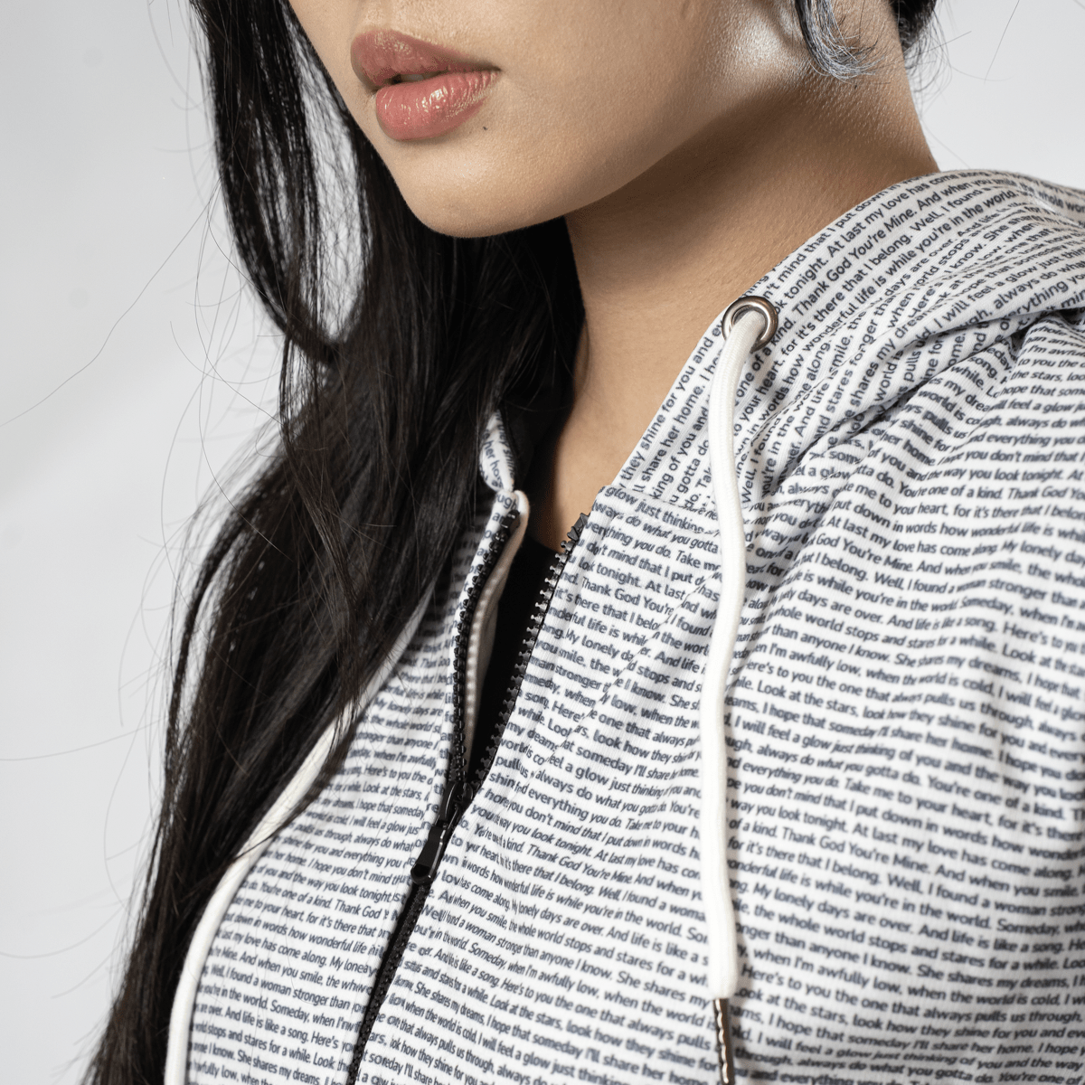 Women's Zip Up Hoodie - TuneInk