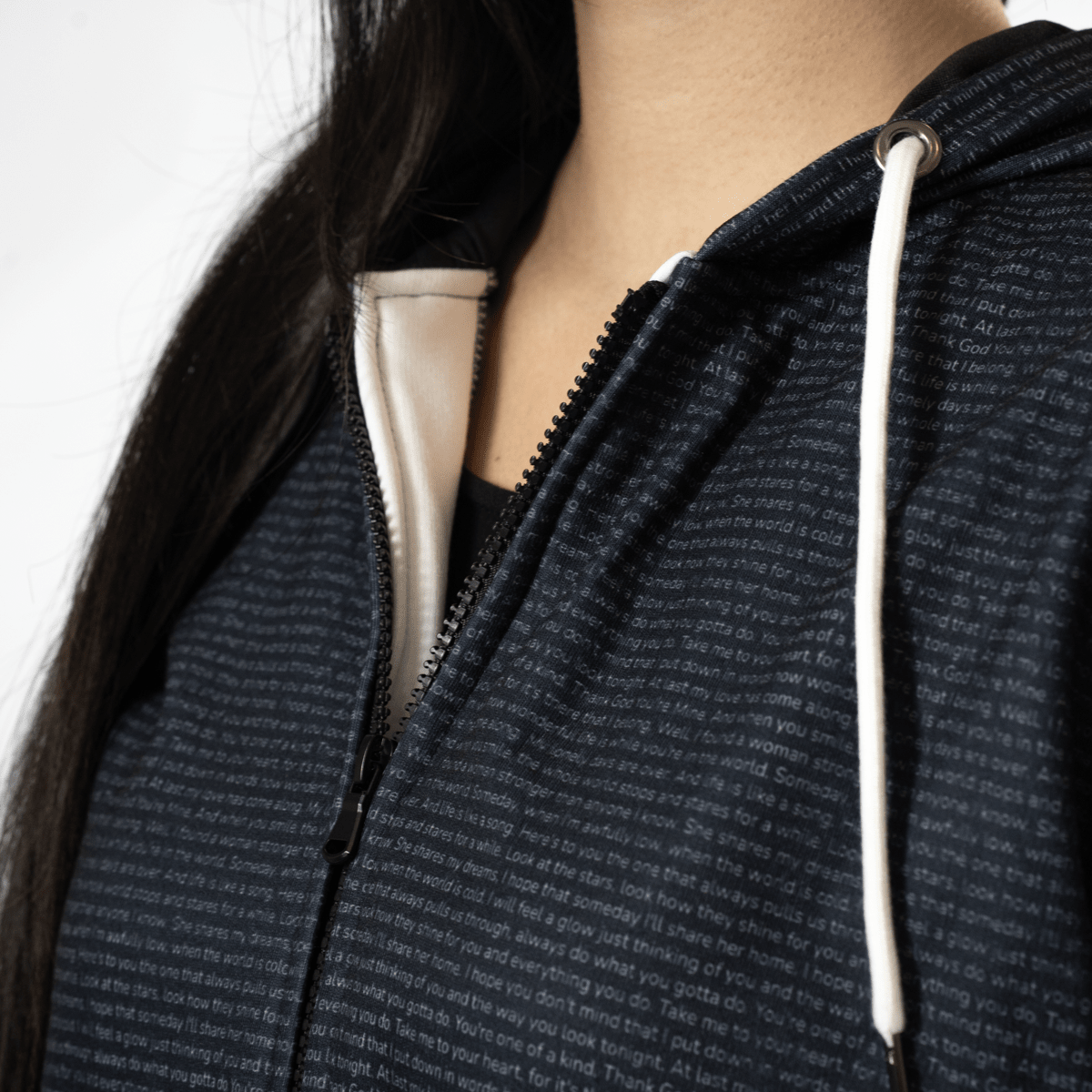 Women's Zip Up Hoodie - TuneInk