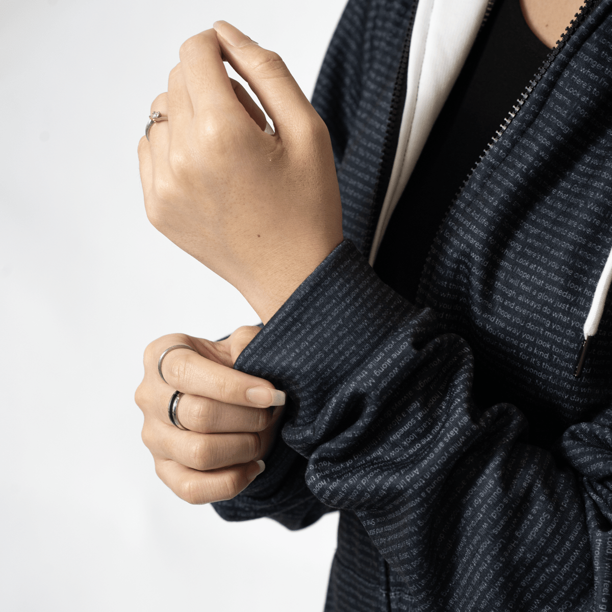 Women's Zip Up Hoodie - TuneInk