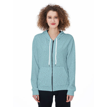 Women's Zip Up Hoodie - TuneInk