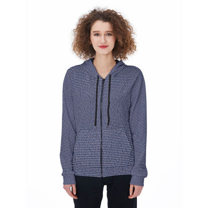 Women's Zip Up Hoodie - TuneInk
