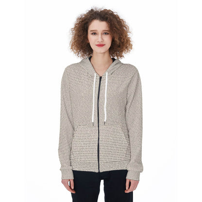 Women's Zip Up Hoodie - TuneInk